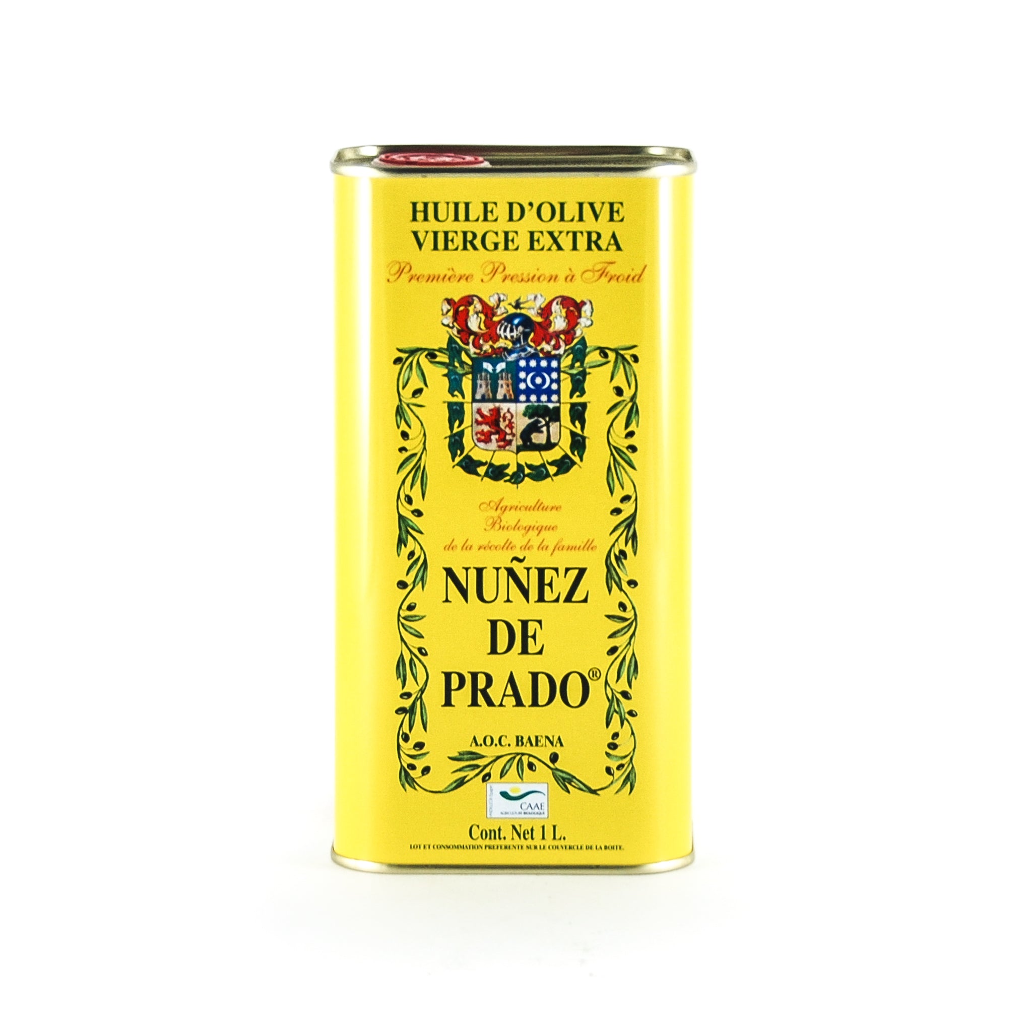 Nunez de Prado Organic Extra Virgin Olive Oil DOP 1 litre Ingredients Oils & Vinegars Spanish Food