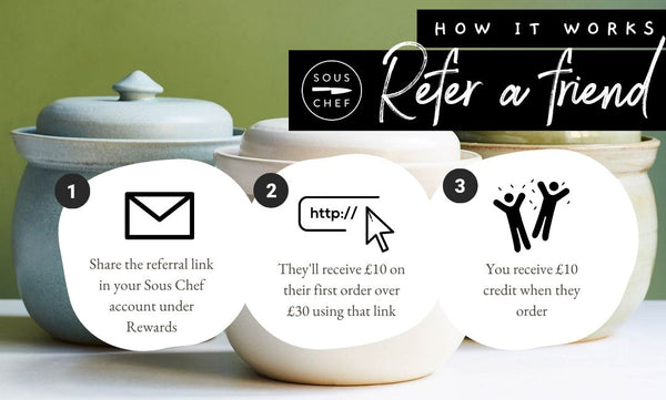 Rewards program - refer a friend