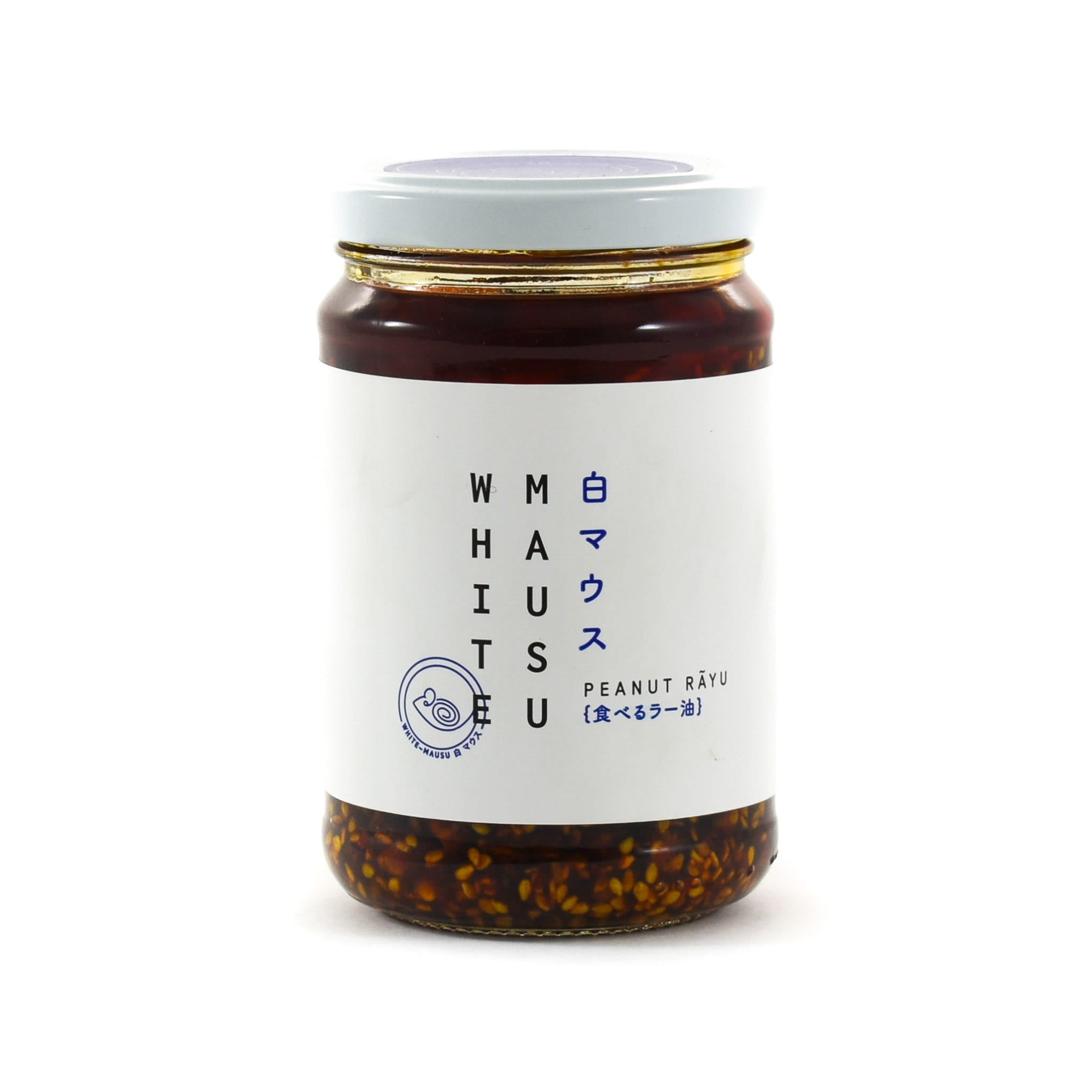 White Mausu Peanut Rayu 240g